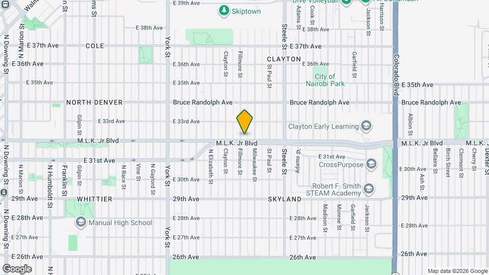 3208 Fillmore St Map and Location Details