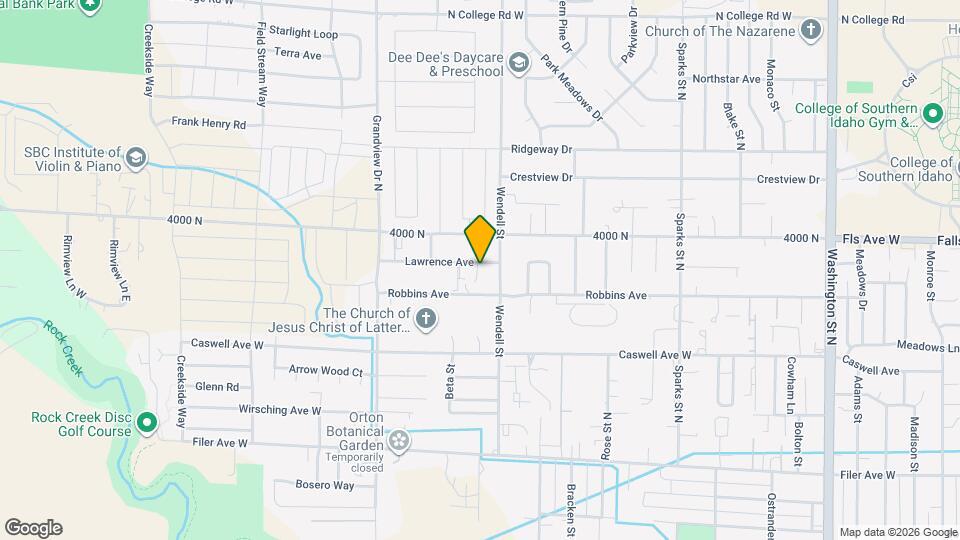 731 Lawrence Ave Map and Location Details