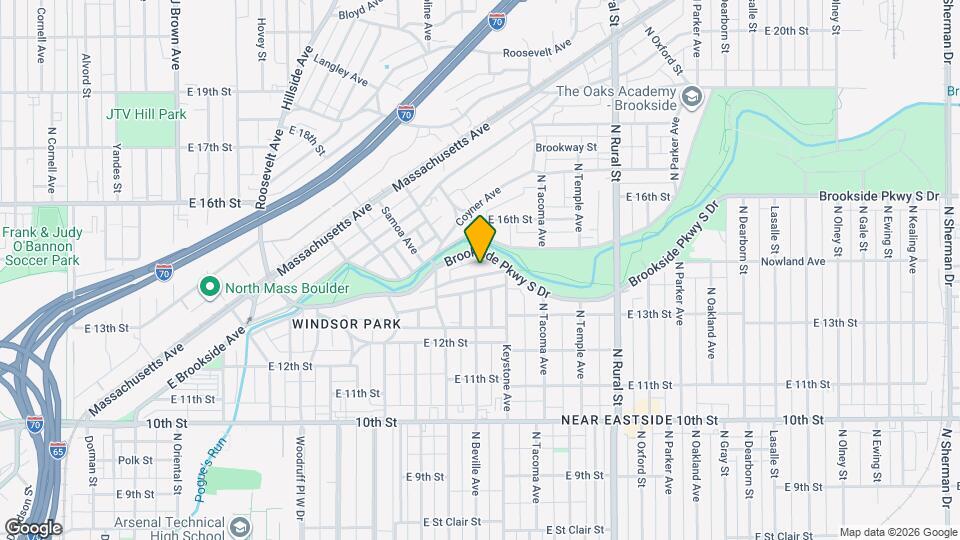 2308 Nowland Ave Map and Location Details