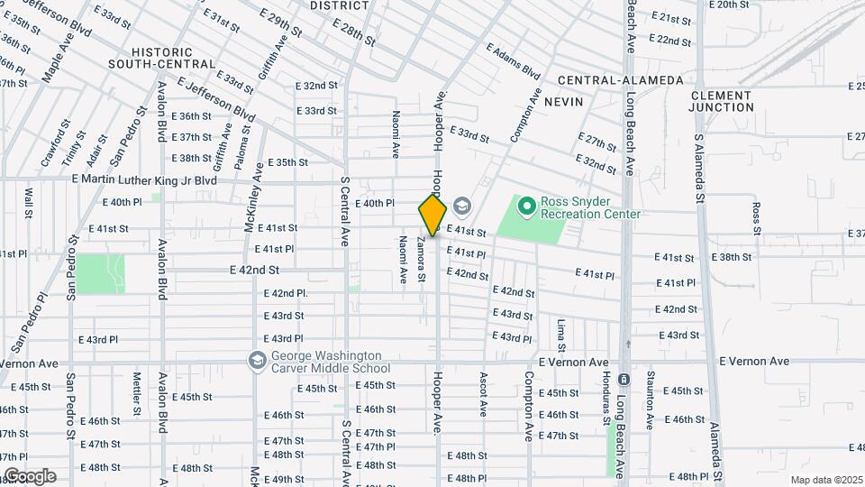 4117 Hooper Ave Map and Location Details