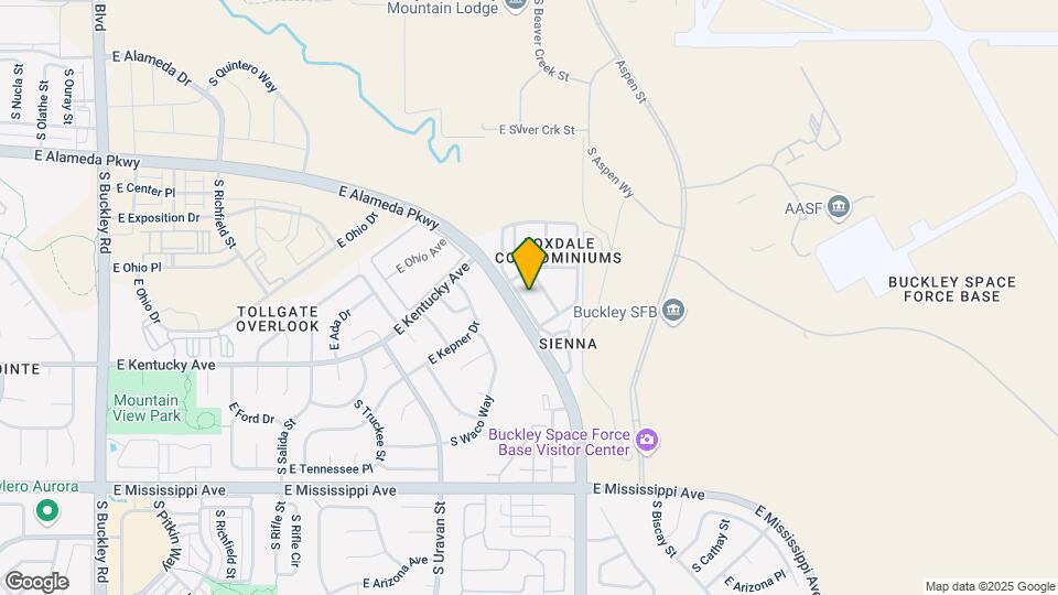 930 S Walden Way Map and Location Details