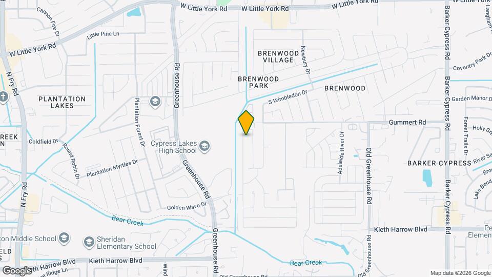 5822 Long Arbor Ln Map and Location Details