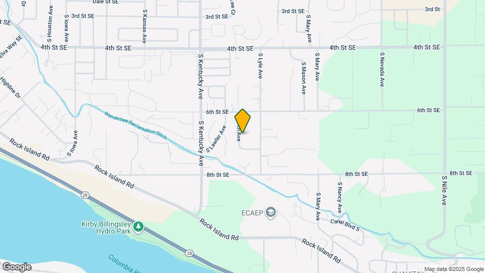 652 S Larch Ave Map and Location Details