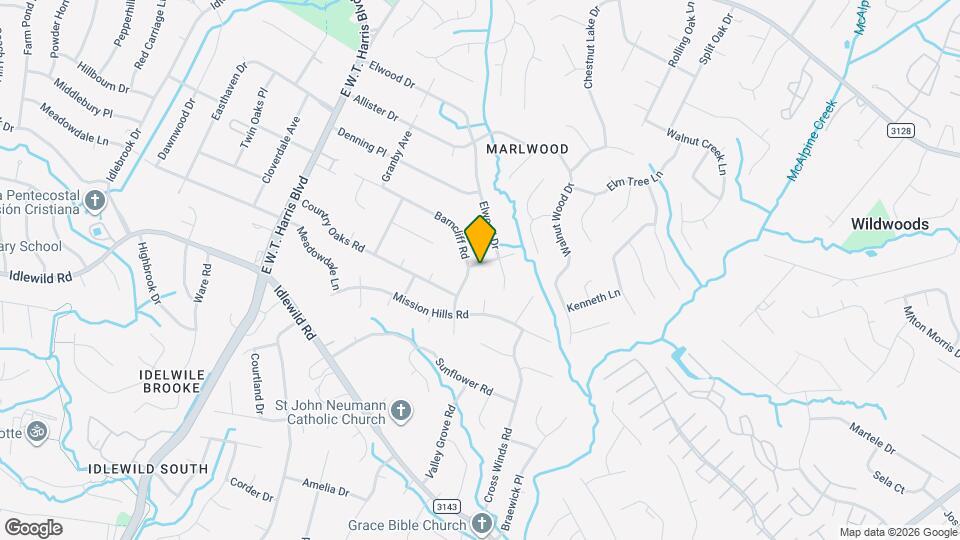 4610 Grenada Dr Map and Location Details