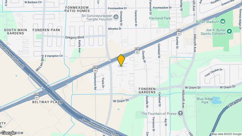 12202 Ormandy St Map and Location Details