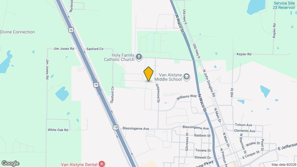 813 Billups Dr Map and Location Details