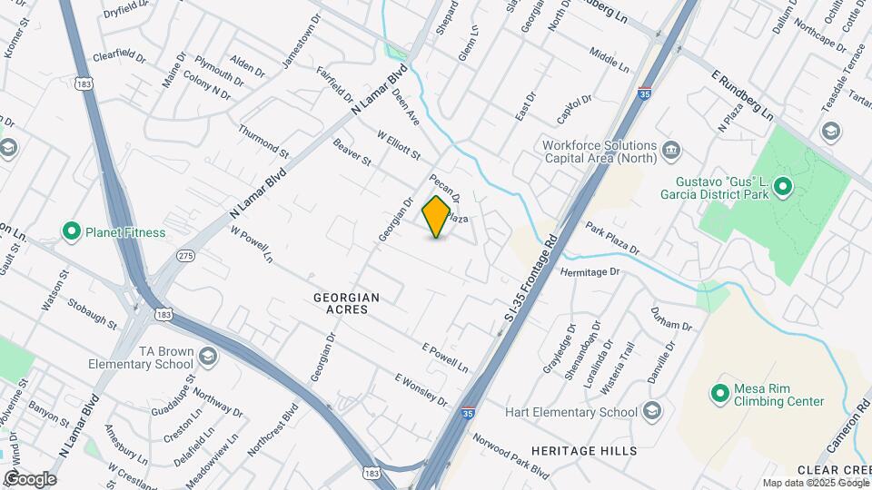 307 Walnut Dr E Map and Location Details