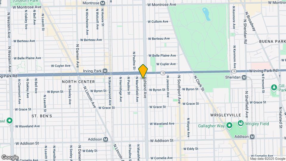 3936 N Ashland Ave Map and Location Details
