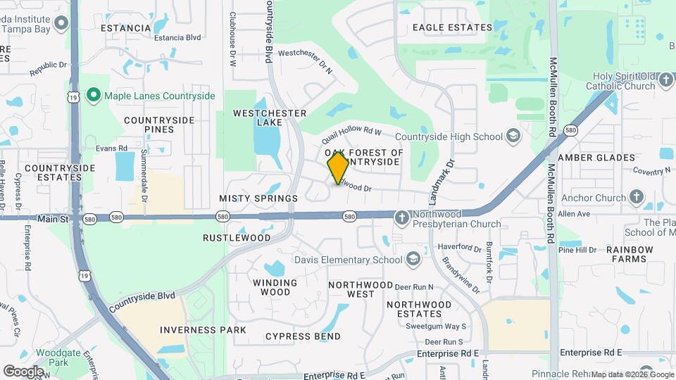 2729 Countryside Blvd, Unit #106 Map and Location Details