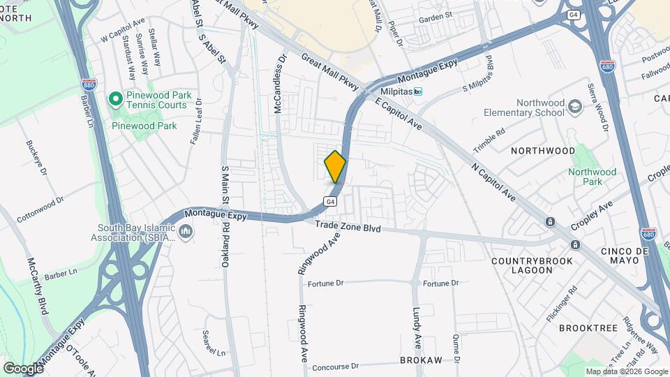 333 Montague Expy Map and Location Details