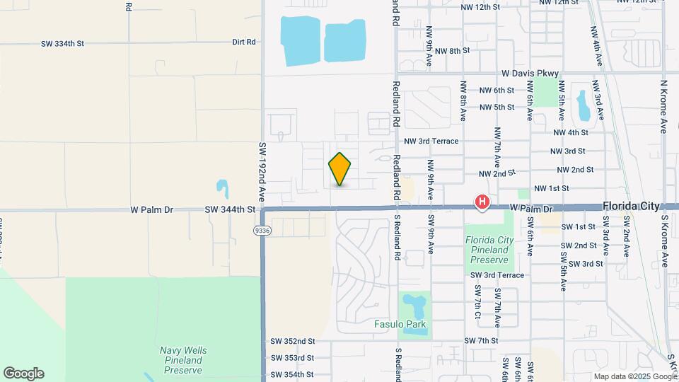 1183 NW 1st Ter Map and Location Details