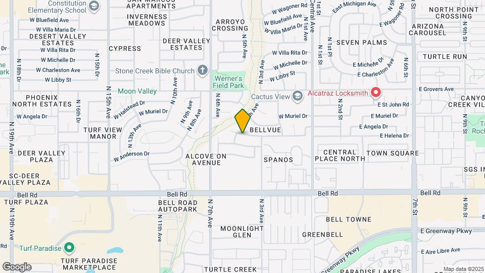 341 W Helena Dr Mapa y Detalles de la Ubicación
