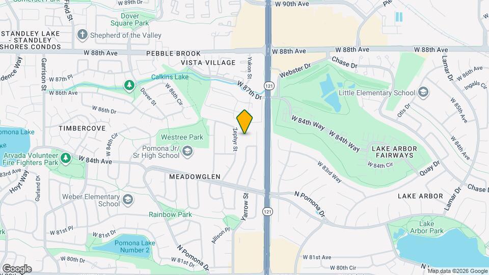 7872 W 84th Ct, Unit 306 Mapa y Detalles de la Ubicación