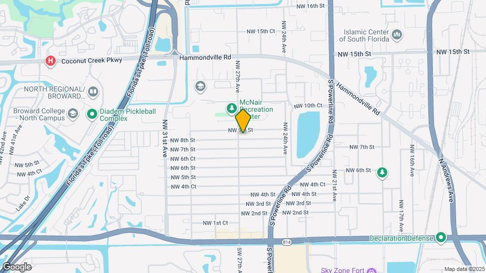 2691 NW 8th St Map and Location Details