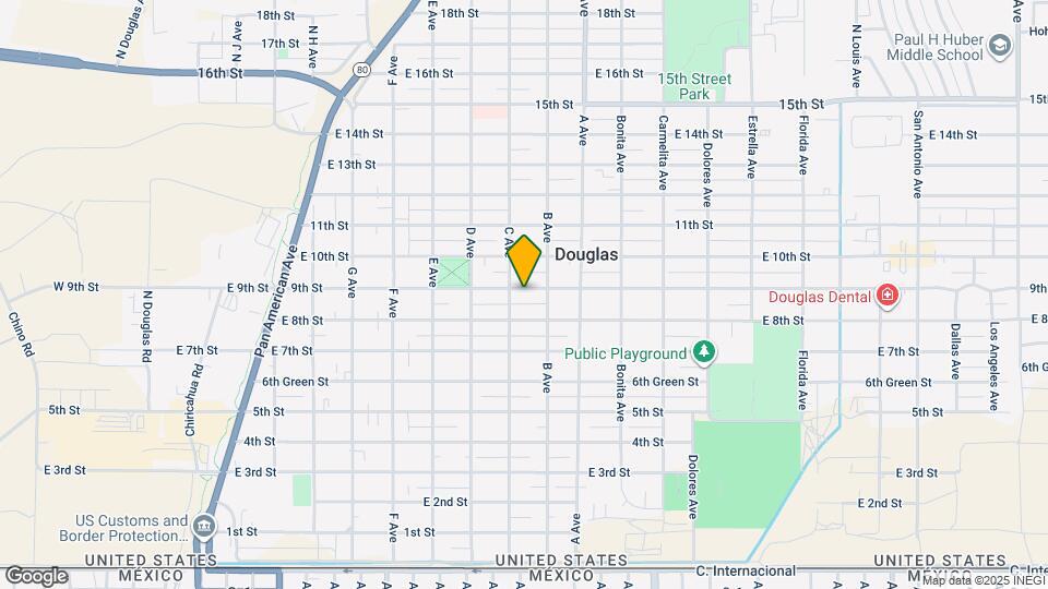 921 E 9th St Mapa y Detalles de la Ubicación