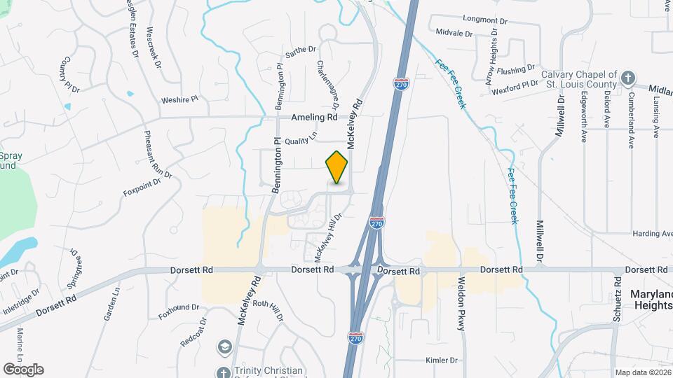 2203 McKelvey Rd Map and Location Details