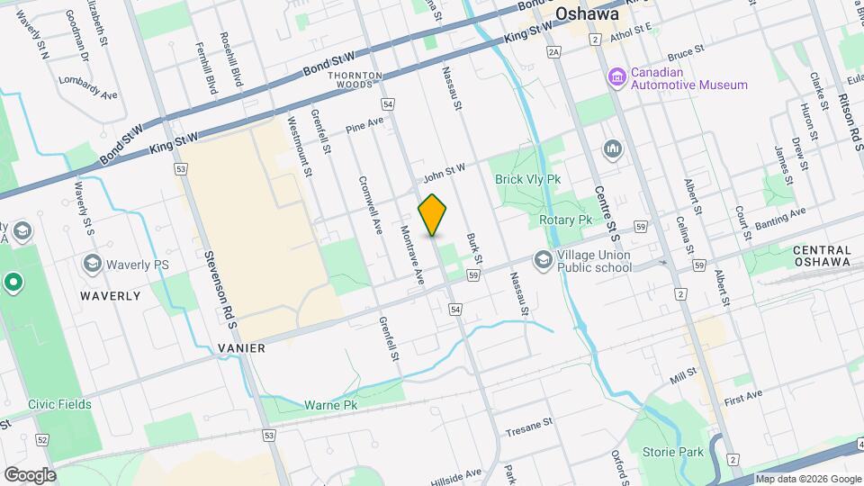 200 Park Rd S Map and Location Details