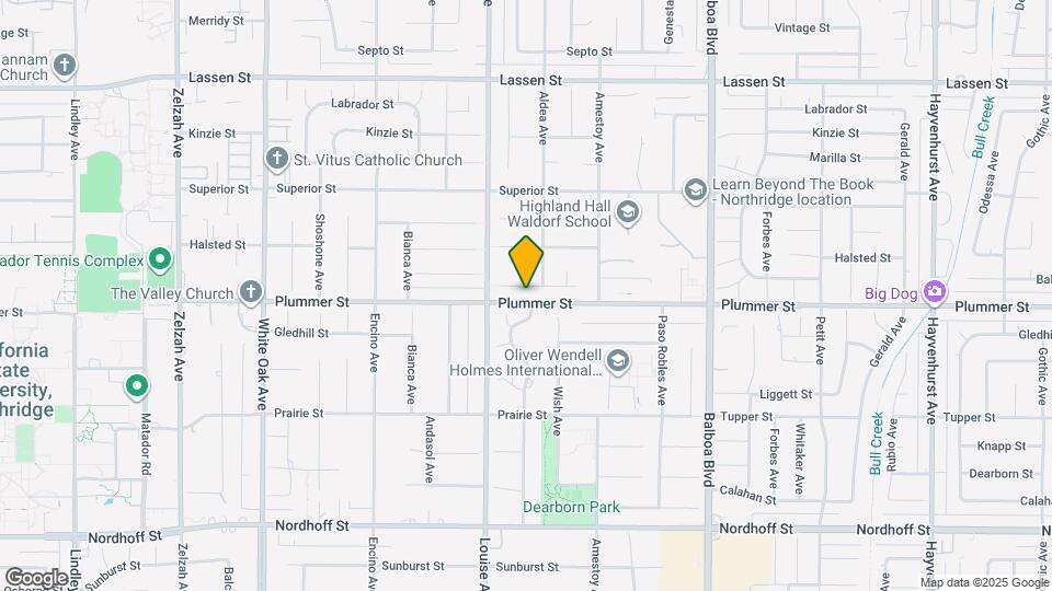 17220 Ballinger St, Unit Guest Suite - Luxurious Mapa y Detalles de la Ubicación