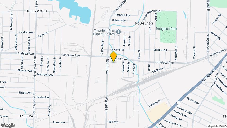 1488 Lake Grove St Map and Location Details
