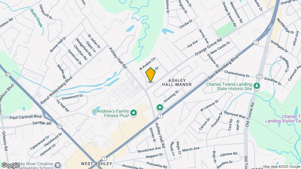 1554 Orange Grove Rd Map and Location Details