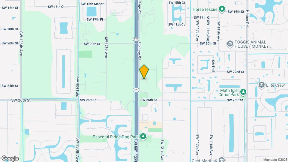 2391 SW 123rd Ter Map and Location Details