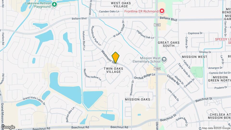 7623 Village Mill Ln Map and Location Details