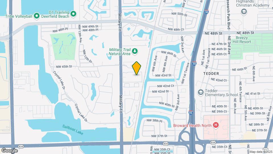 4374 NW 9th Ave Map and Location Details