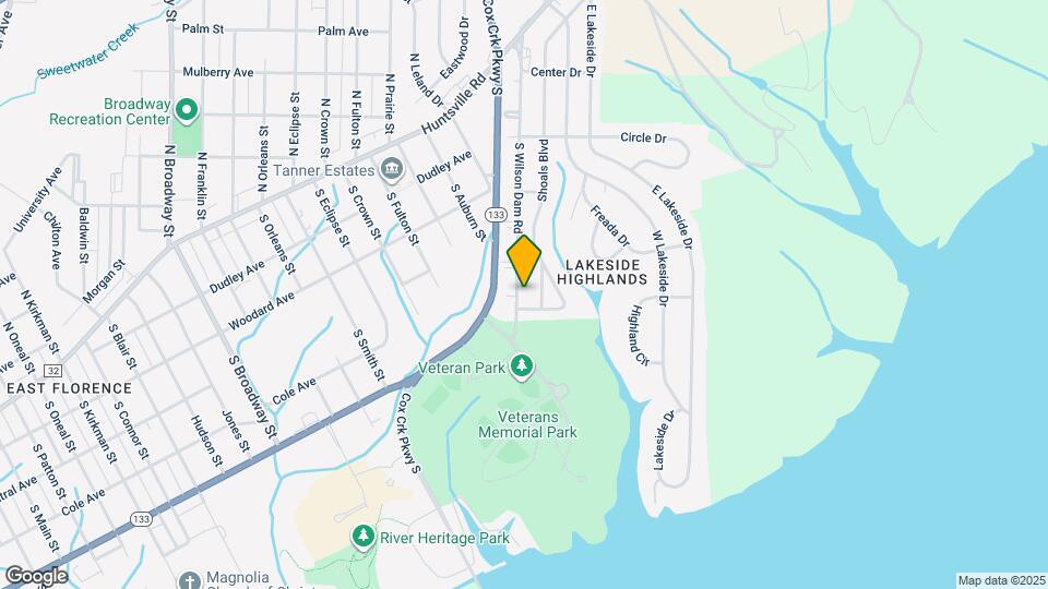 437 S Wilson Dam Rd Mapa y Detalles de la Ubicación