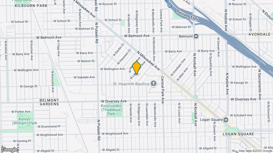 2925 N Lawndale Ave Mapa y Detalles de la Ubicación