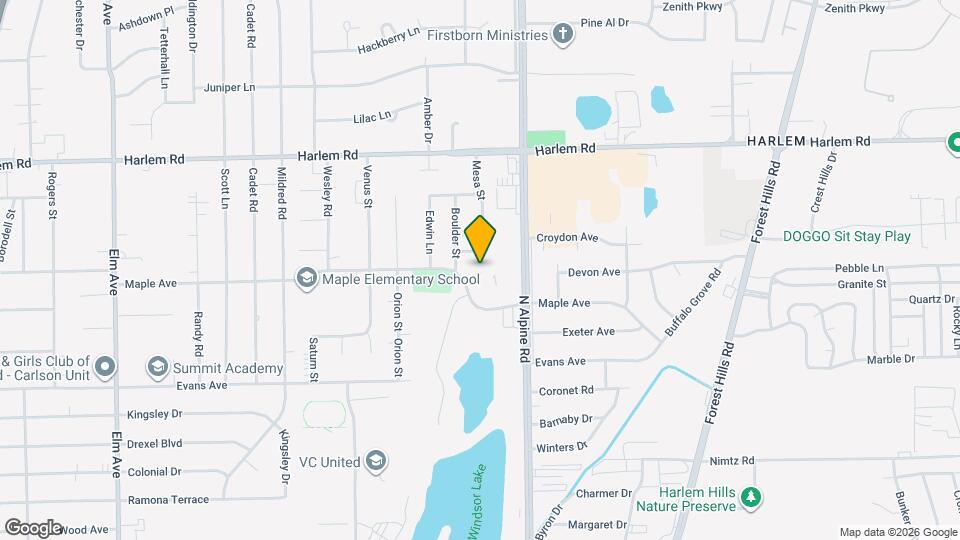 1910 Maple Ave, Unit 1920 Map and Location Details