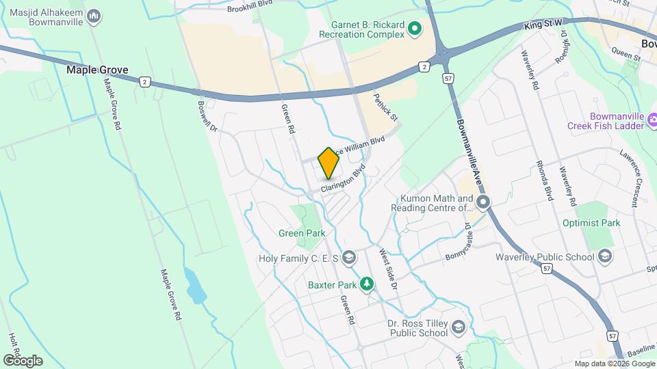 16 Clarington Blvd Map and Location Details