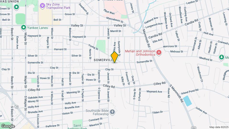 1013 Somerville St, Unit 2 Map and Location Details