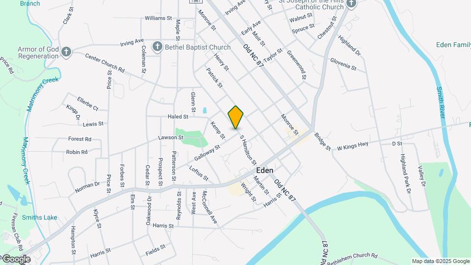 527 S Hamilton St Map and Location Details