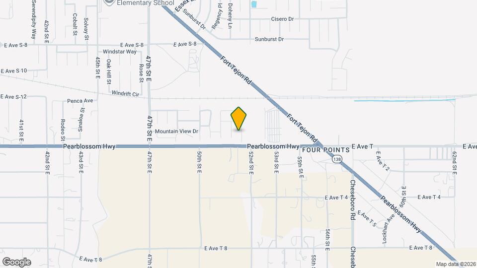 36425 Fallingstar Pl Map and Location Details