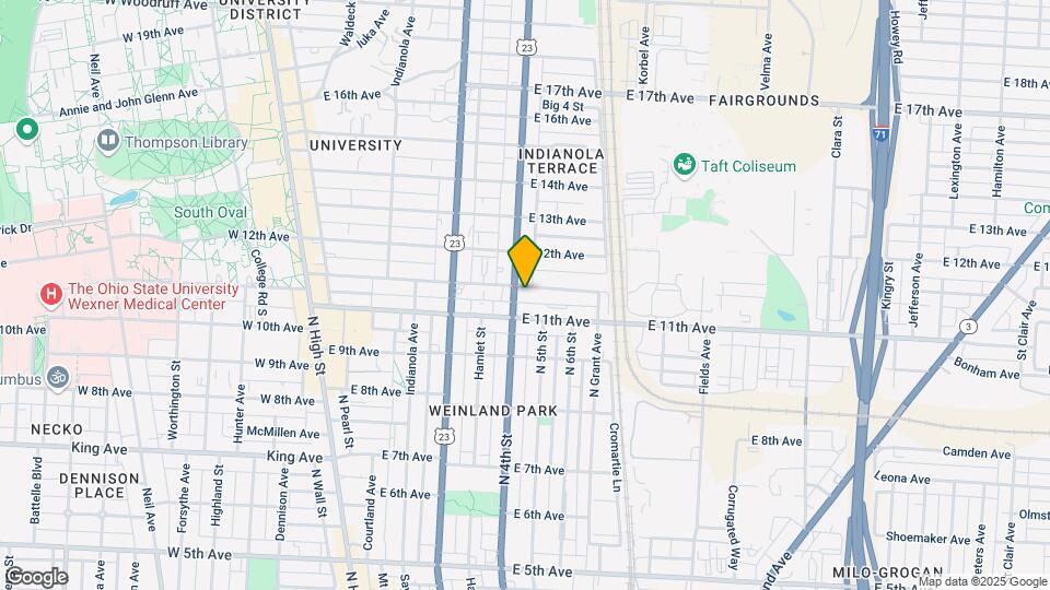 313 Chittenden Ave Map and Location Details