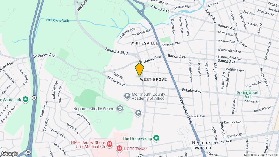 319 Neptune Blvd Map and Location Details