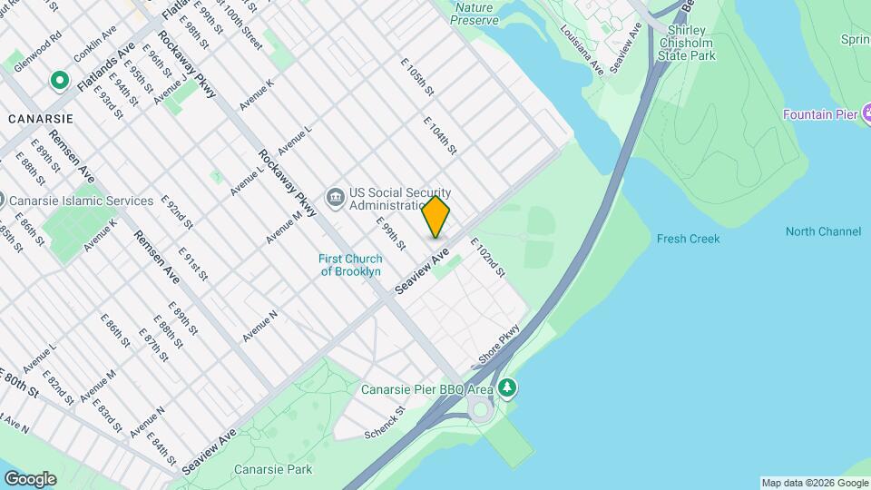 10005 Seaview Ave, Unit 2nd floor Map and Location Details
