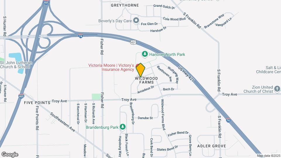 2880 Ludwig Dr Map and Location Details