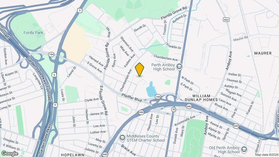 Green Village Management Map and Location Details