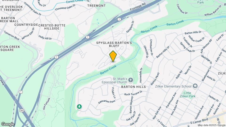 1701 Spyglass Dr Map and Location Details