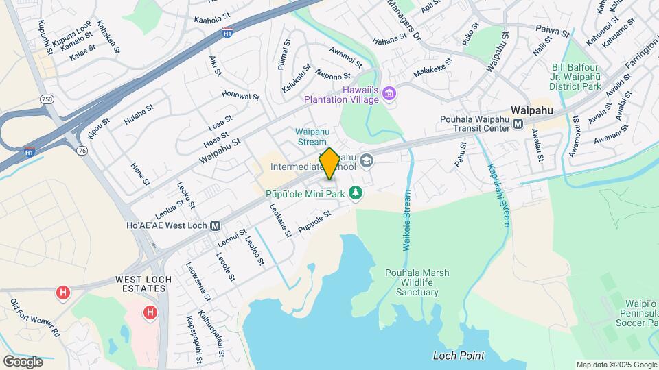 94-111 Pupunohe St Mapa y Detalles de la Ubicación