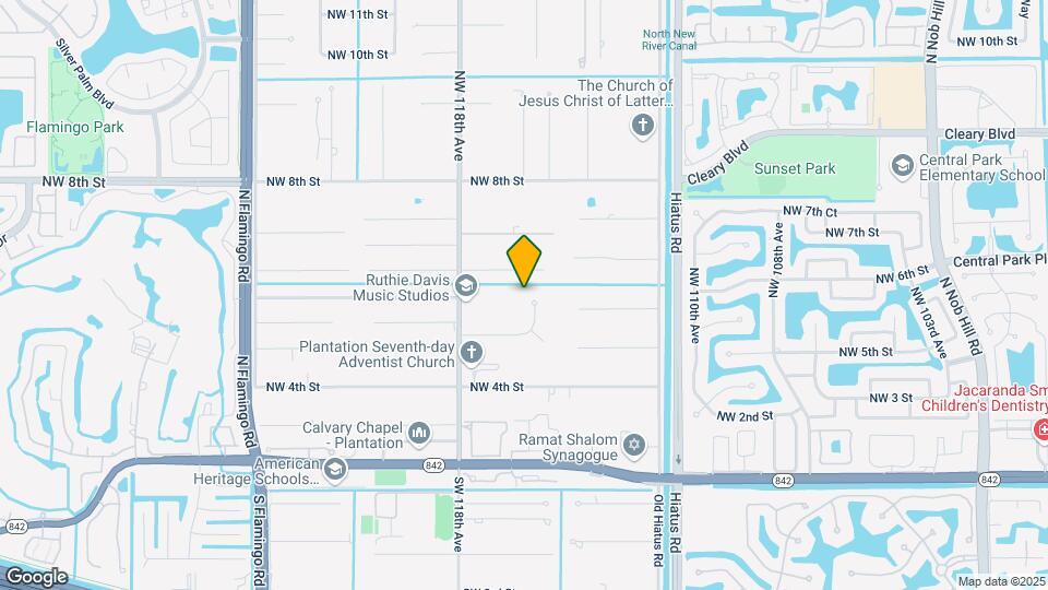 11613 NW 5th St Map and Location Details