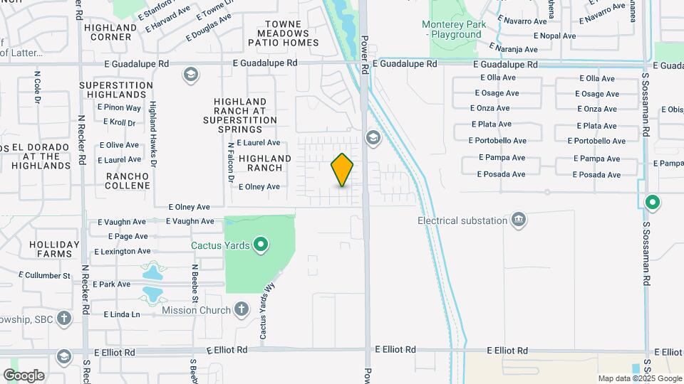 4732 E Olney Ave Map and Location Details