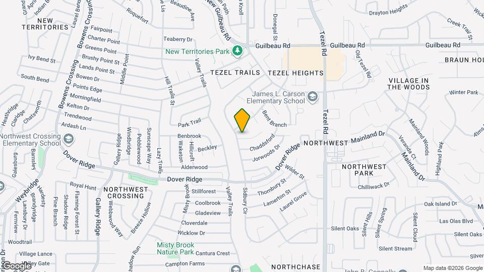 9231 Linbrooke Map and Location Details