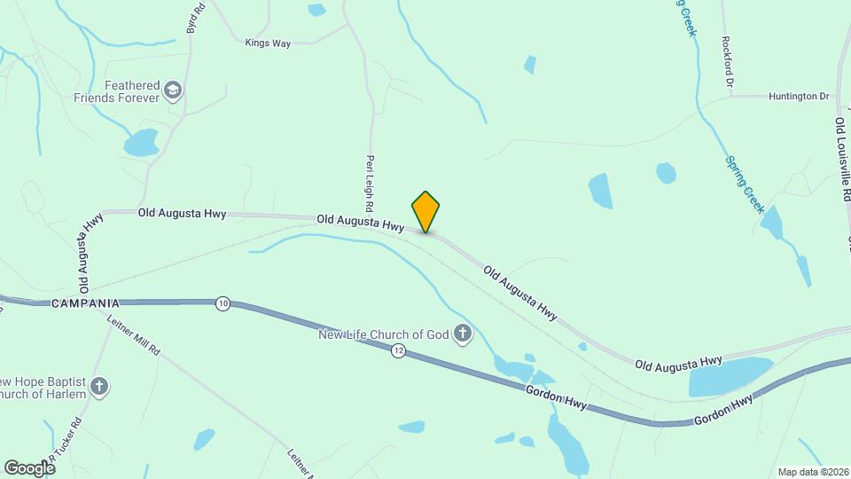 5982 Old Augusta Hwy Map and Location Details