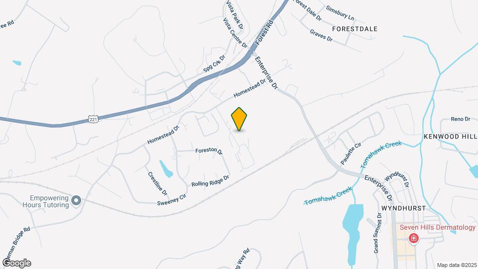 1168 Homestead Garden Ct Map and Location Details