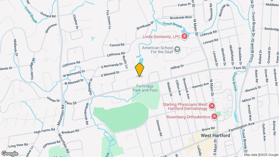 32 Fernridge Rd Map and Location Details