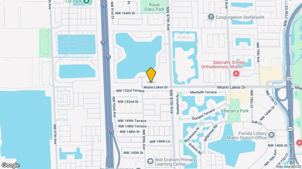 8824 NW 154th Terrace Map and Location Details