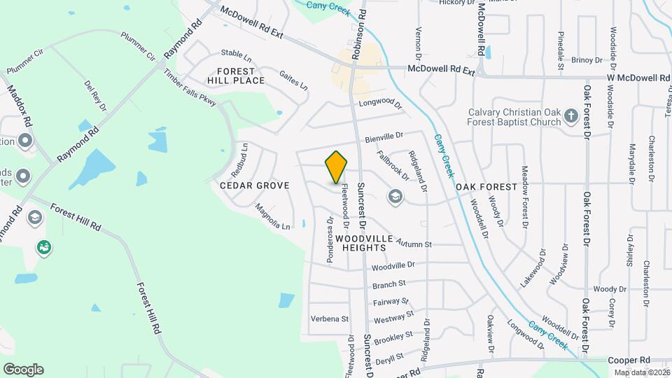 1130 Marble St Map and Location Details