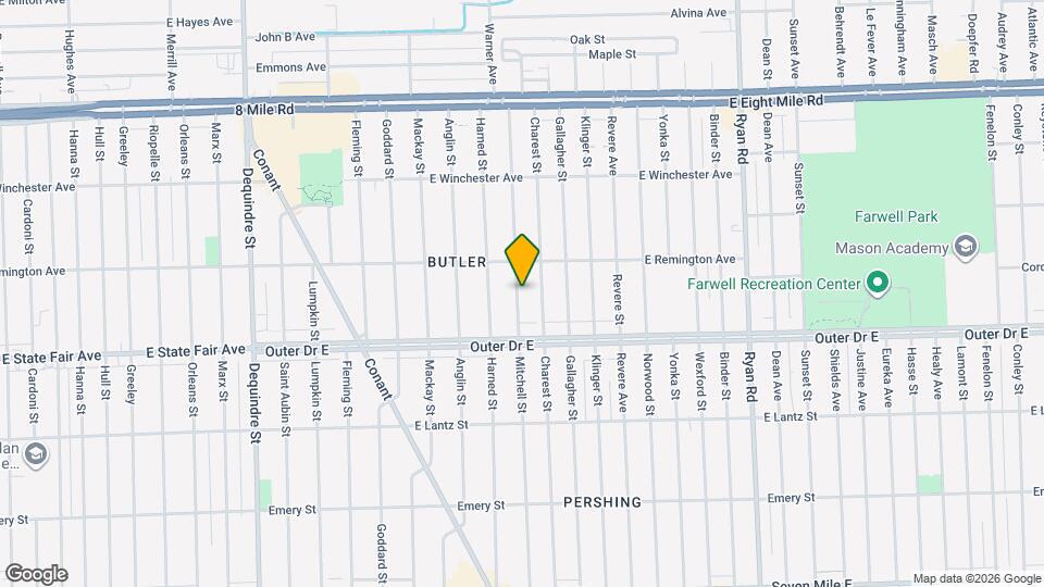 19986 Mitchell St Map and Location Details